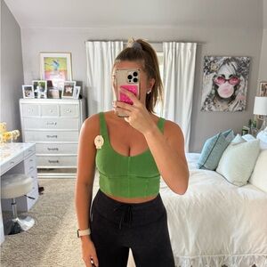 Vibrant Green Women's Tank Top